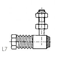 Ultraflex L7 Golyós csukló - Cilinderes facsavar DIN 7985 M 6 x 35 8 db + anya - Csavarok, Rozsdamentes veretek, kiegészítők, Hajófelszerelés hajósbolt, hajóalkatrészek széles választéka