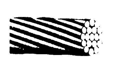 1x19 Drótkötél – 6,0 mm 1x19