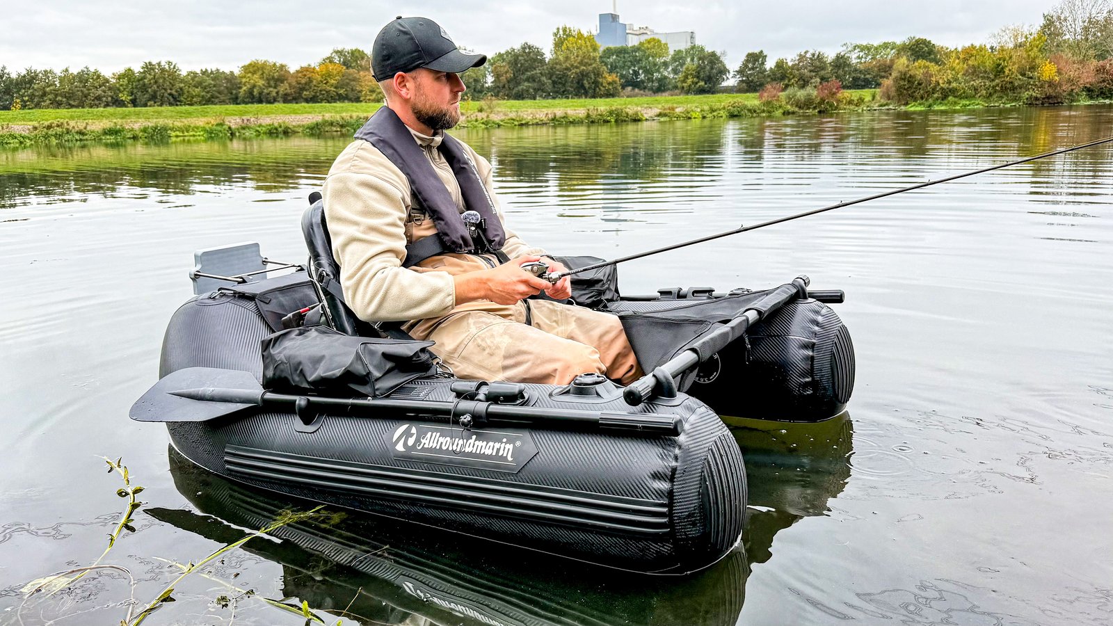 Allroundmarin Belly Boat Carbon Pro 170 horgász úszószék