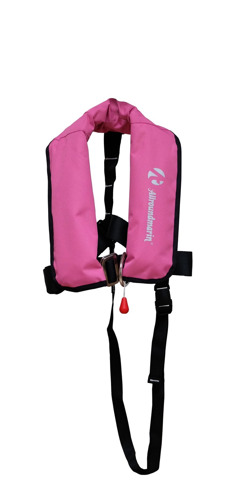 Allroundmarin Junior 150N automata mentőmellény – pink / 150N / 15–40 kg