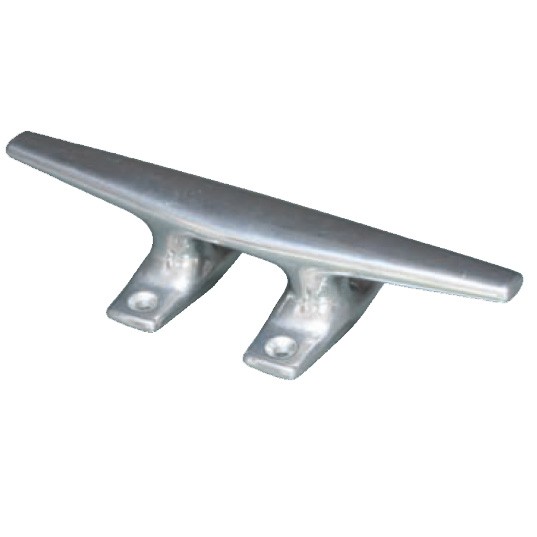 Eloxált alumínium kikötőbak, 4 furatos, 225 mm – alu eloxált / 225 mm / 4 furat