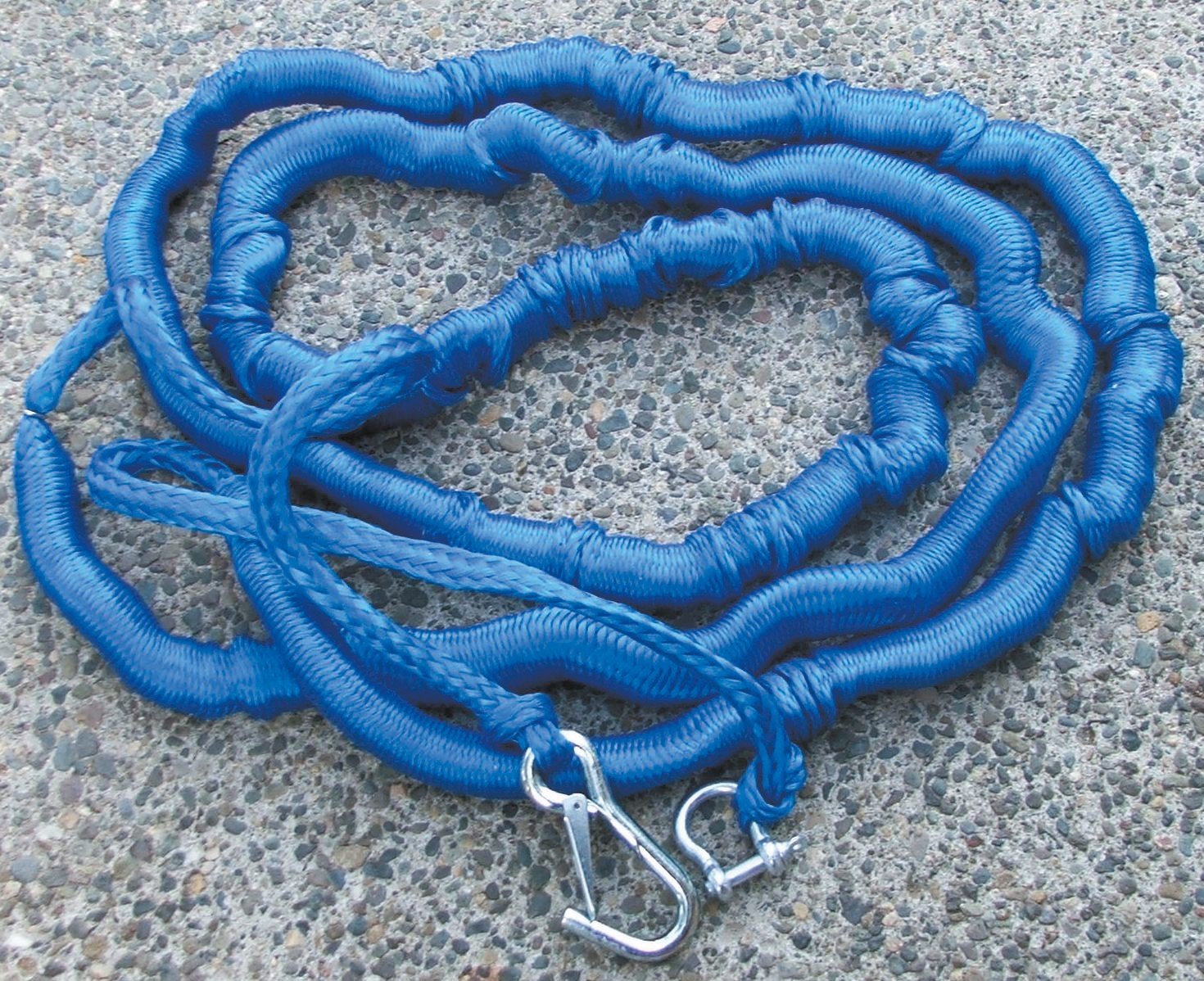 Anchor Buddy rugalmas horgonykötél 4,25–15 m, kék