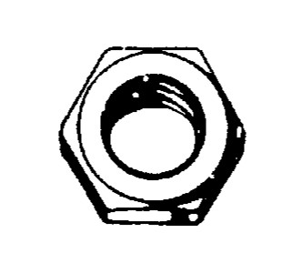 Anyacsavar DIN 934 A4 – M 3 18 db