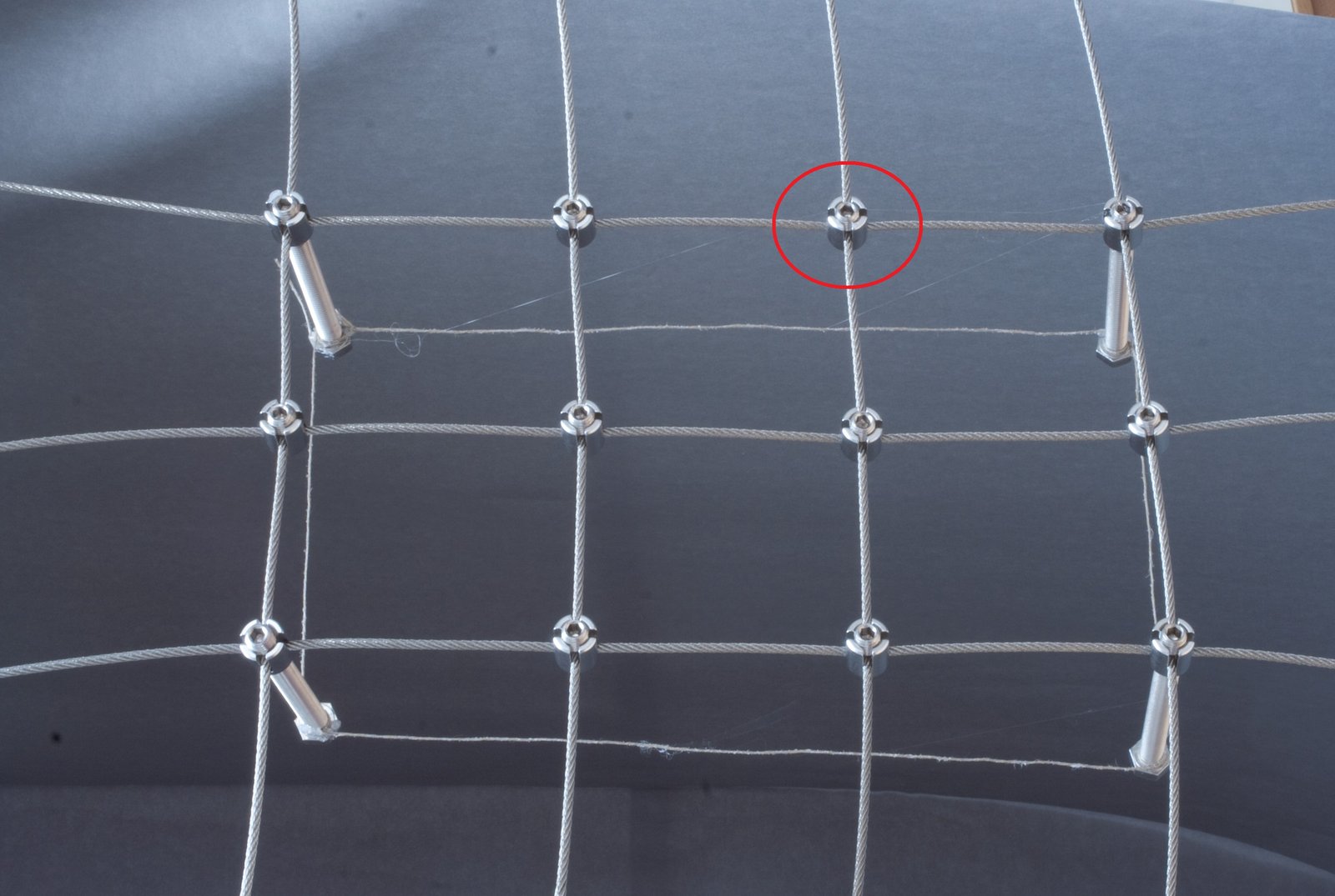 AQUINOX Drótkötél bilincs – (B) Drót átm: 2mm