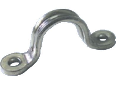 Omega rozsdamentes AISI 316, 20 mm széles – 20 × 17 mm