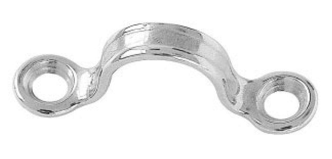 Omega rozsdamentes AISI 316, 20 mm széles – 20 × 17 mm