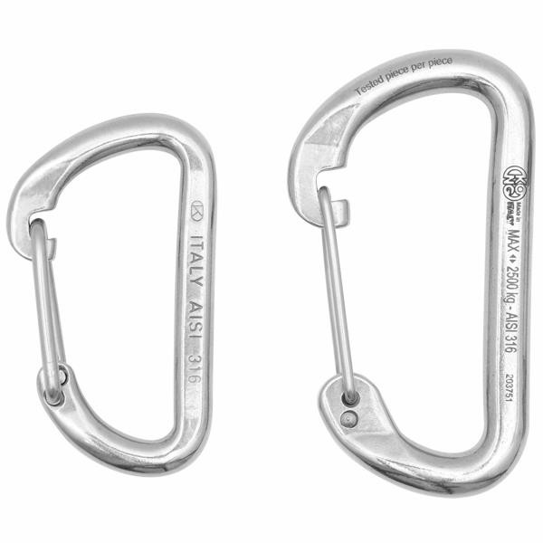 KONG túlméretes karabíner szem nélkül – Hossz: 80 mm