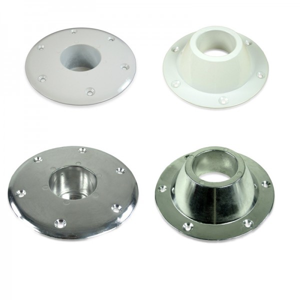 Asztaltalp emelt, fehér, Ø60 × 170 mm – Emelt 60x170 mm fehér