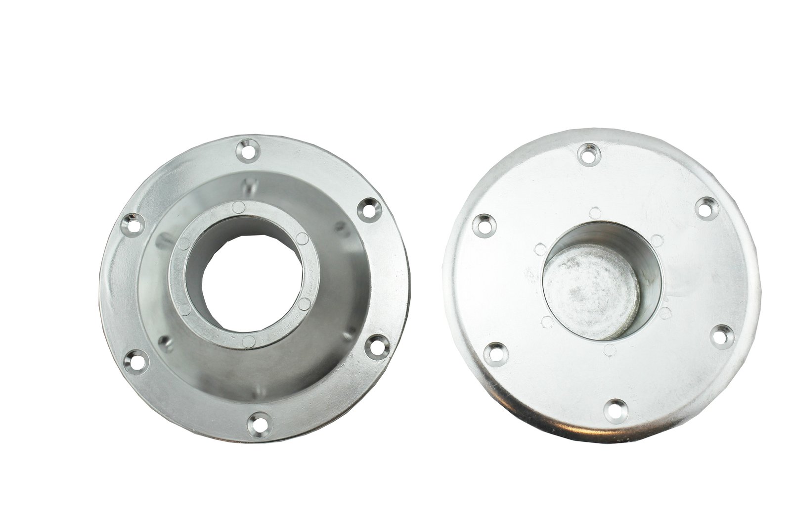 Asztaltalp emelt, alumínium, Ø60 × 170 mm