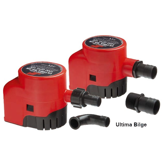 Johnson Ultima 800 automata fenékvíz-szivattyú – 2300 l/h, 12 V