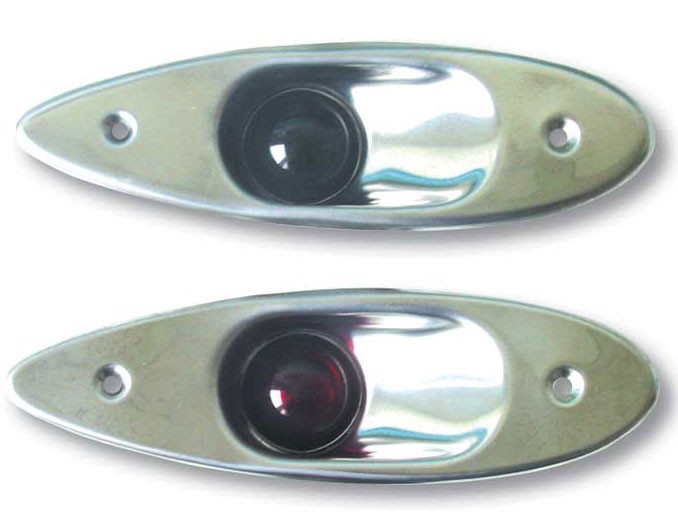 Beépíthető poziciófény 195x59mm