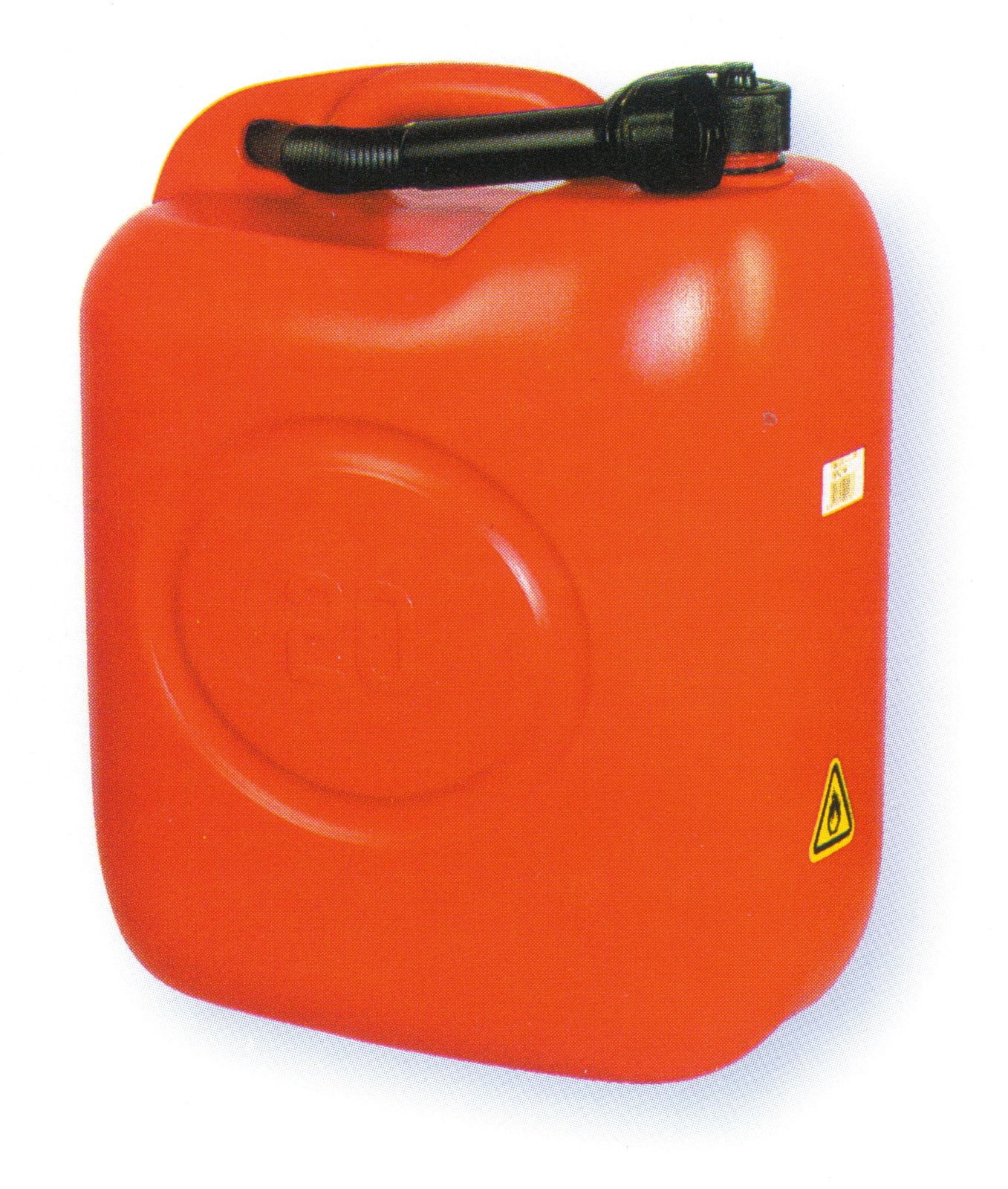 Műanyag benzinkanna betöltőcsőrrel, 20 l – 20 l / betöltőcsőr / hordozható