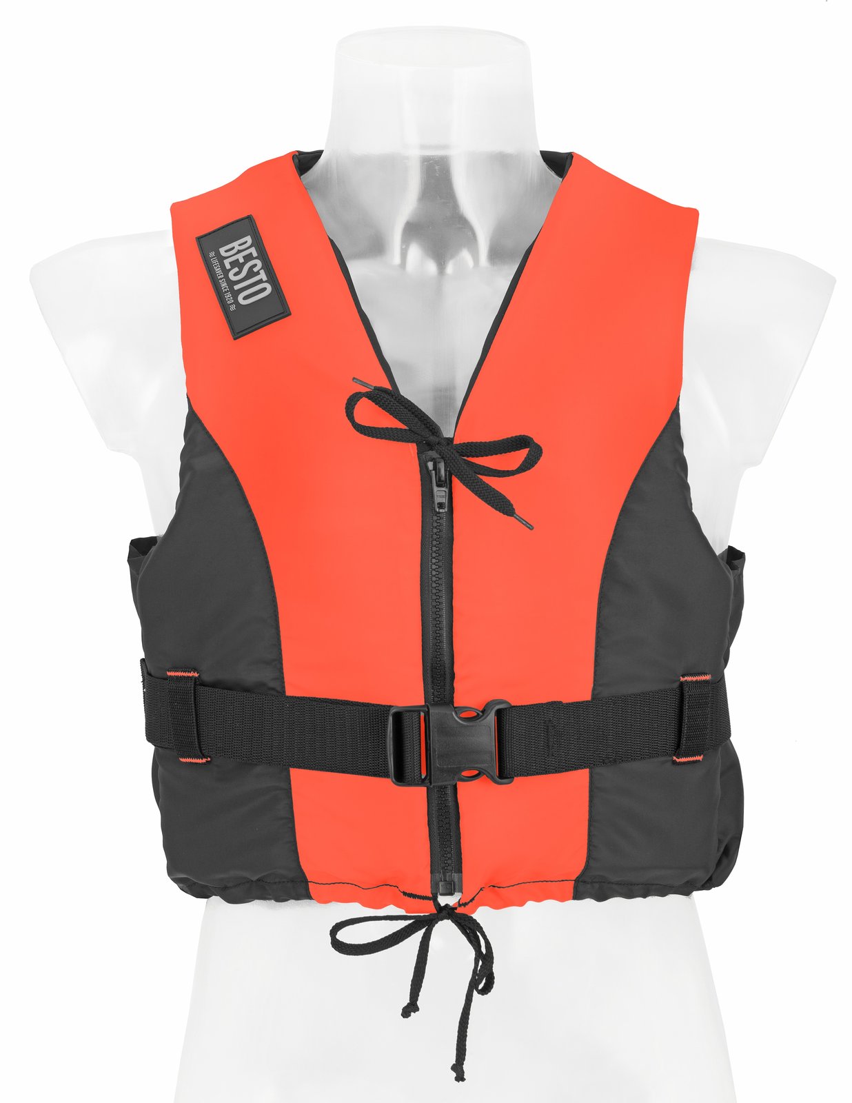 Besto Dinghy Zipper úszómellény 50N narancs – 40–50 kg / 40N / narancs