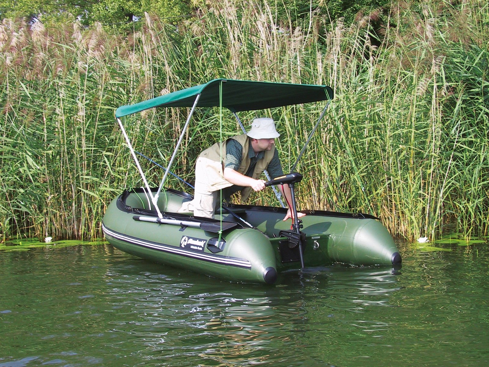 Allroundmarin Sunworld II bimini naptető – Zöld