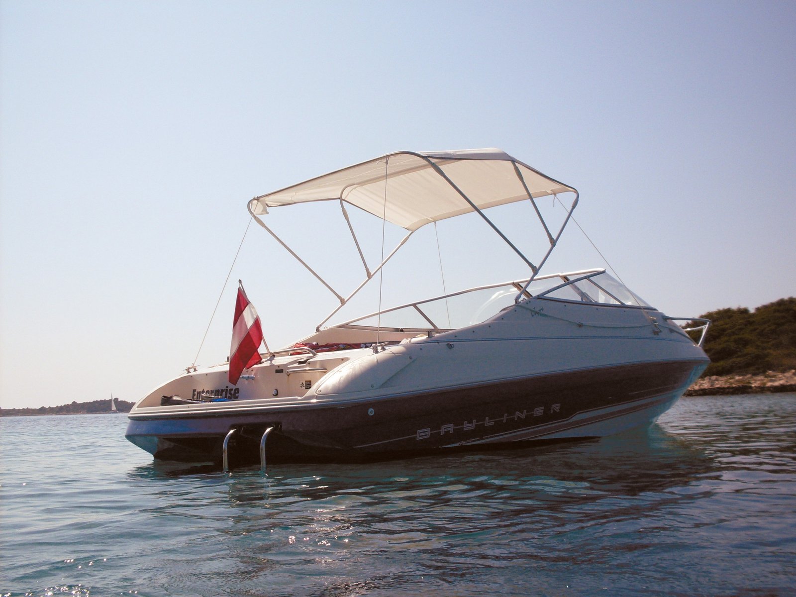 Allroundmarin Sunworld III bimini naptető – 160–180 cm, fehér