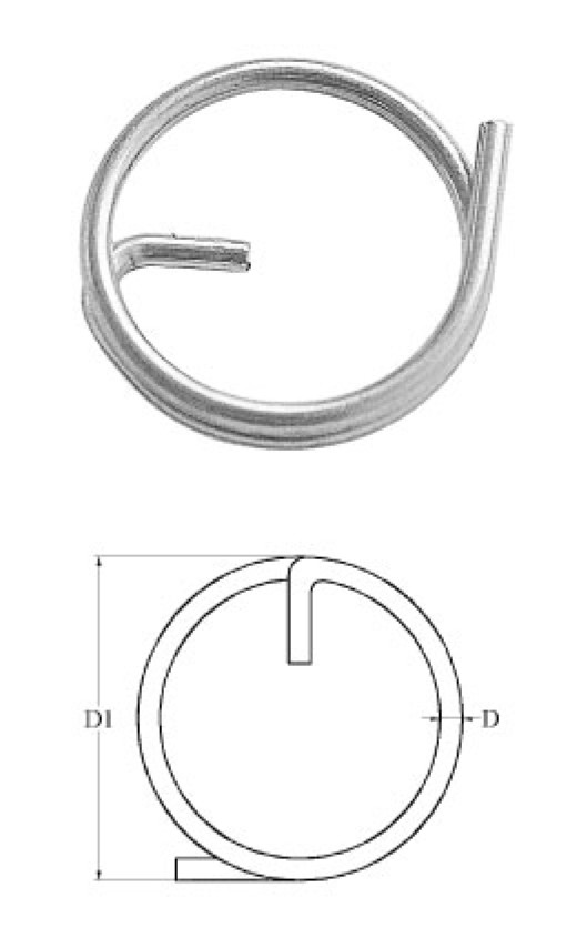 Biztonsági bolcni gyűrű – 20 mm