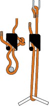 Clamcleat kötélfogó CL223