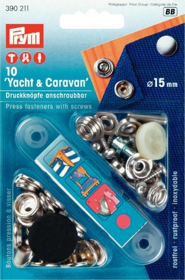 Csavarozható patent – yacht - caravan 10db-os