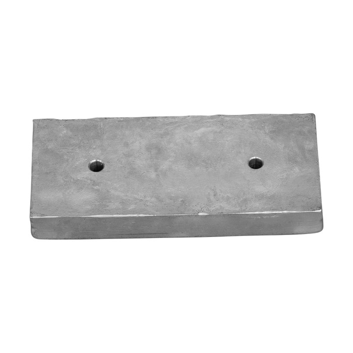 Csavarral rögzíthető cink anód – C 4,30 Kg