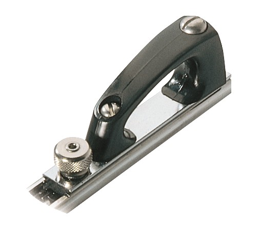 Sínkocsi orrvitorlakötél-szemmel és rugós ütközővel Ronstan RC81944 – RC81944, 16,8 × 3,8 mm-es C-sínhez