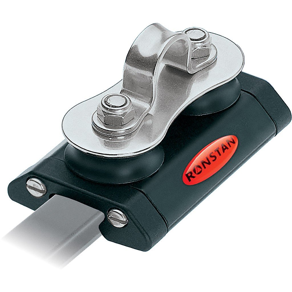 Sínkocsi Ronstan RC11410, kengyellel és 2 terelőcsigával – RC11410, 68 × 41 mm