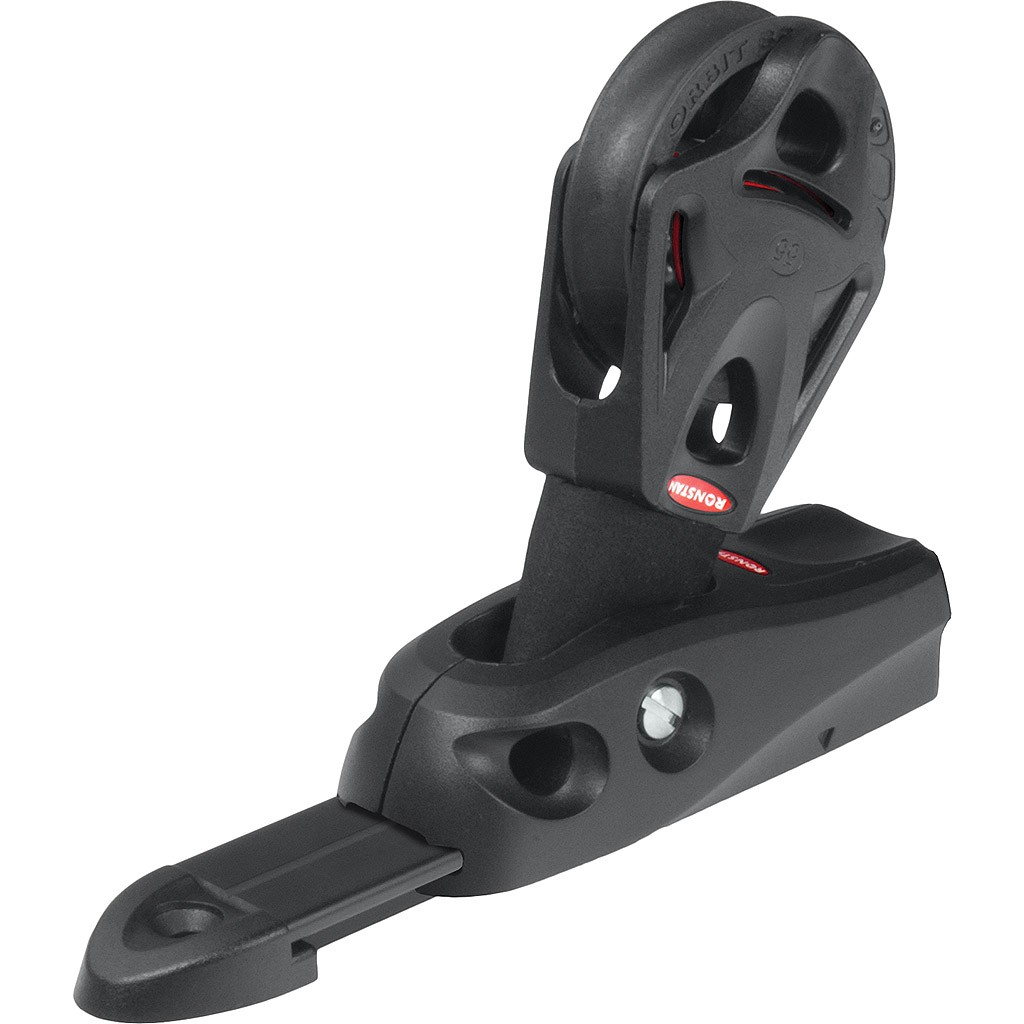 Genoasínkocsi Ronstan RC72537, 50 mm-es Orbit blokkal – RC72537, 10 mm-es kötélhez