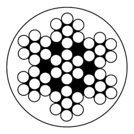 Drótkötél 7x7 (reling) – 4,0 mm