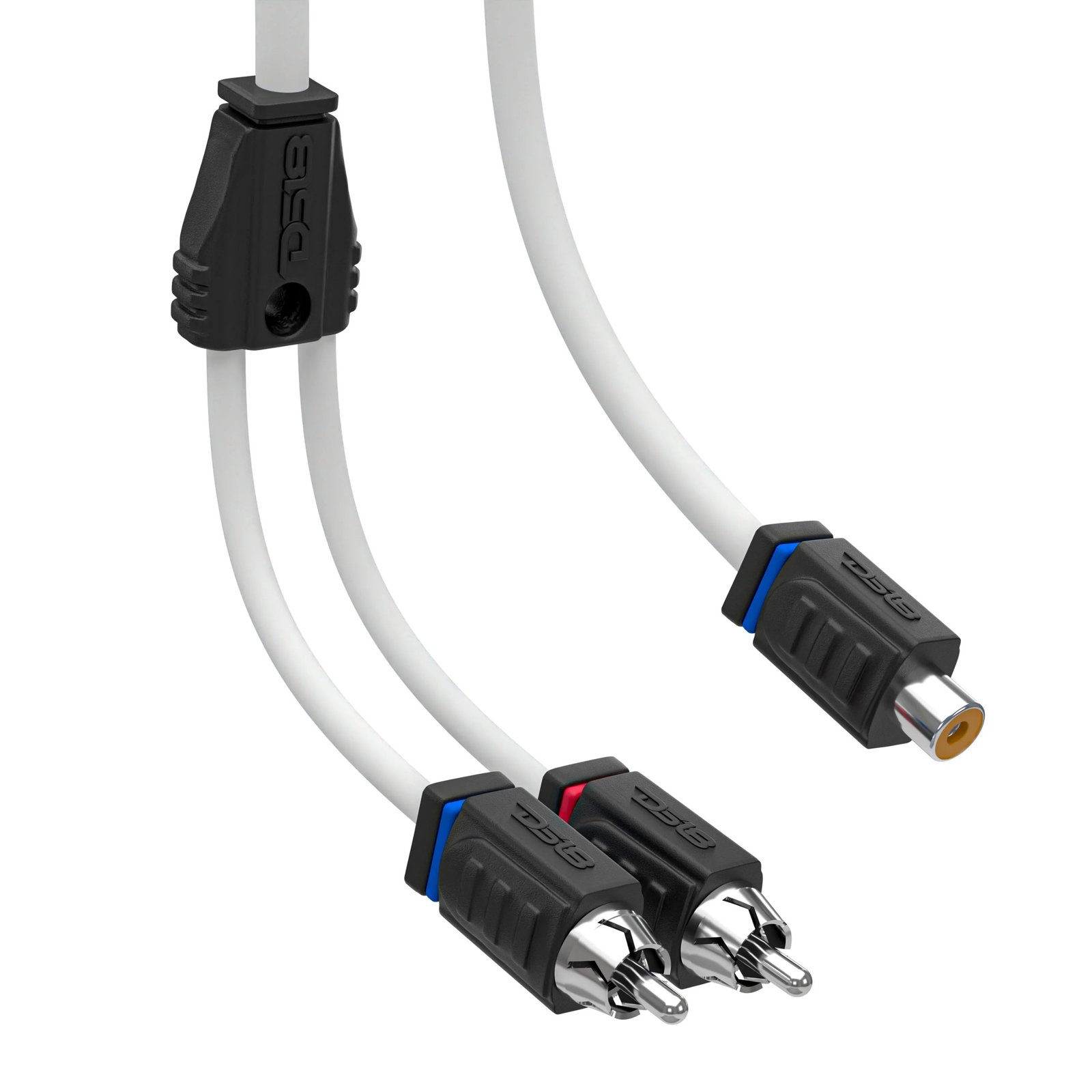 DS18 MOFCR RCA elosztó kábel – 1F2M (1 anya → 2 apa)