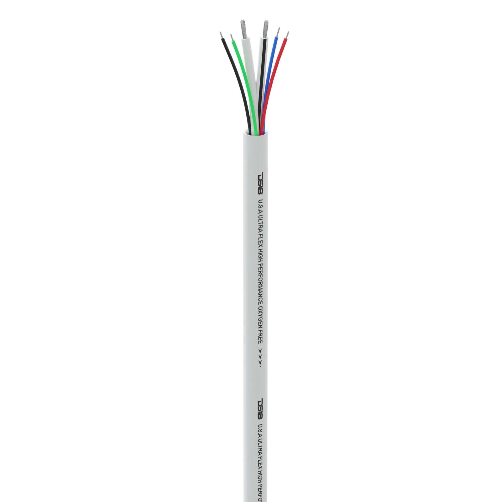 DS18 MOFC hangszóró- és RGB-kábelkészlet – MOFC16/18GA: 2×1,5 mm² + 4×1 mm²