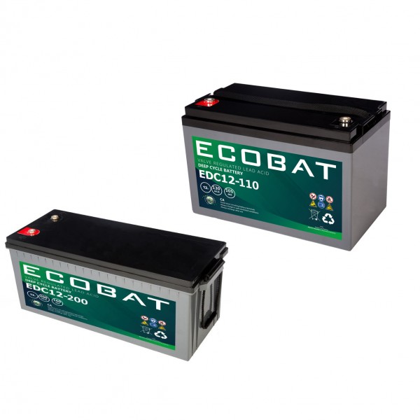 Ecobat AGM Deep Cycle akkumulátor 12V – 75 Ah / M6
