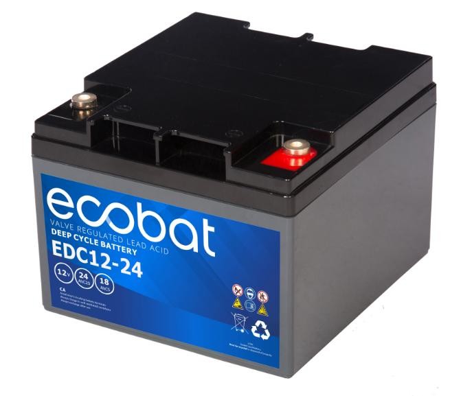 Ecobat AGM Deep Cycle akkumulátor 12V – 24 Ah / M6