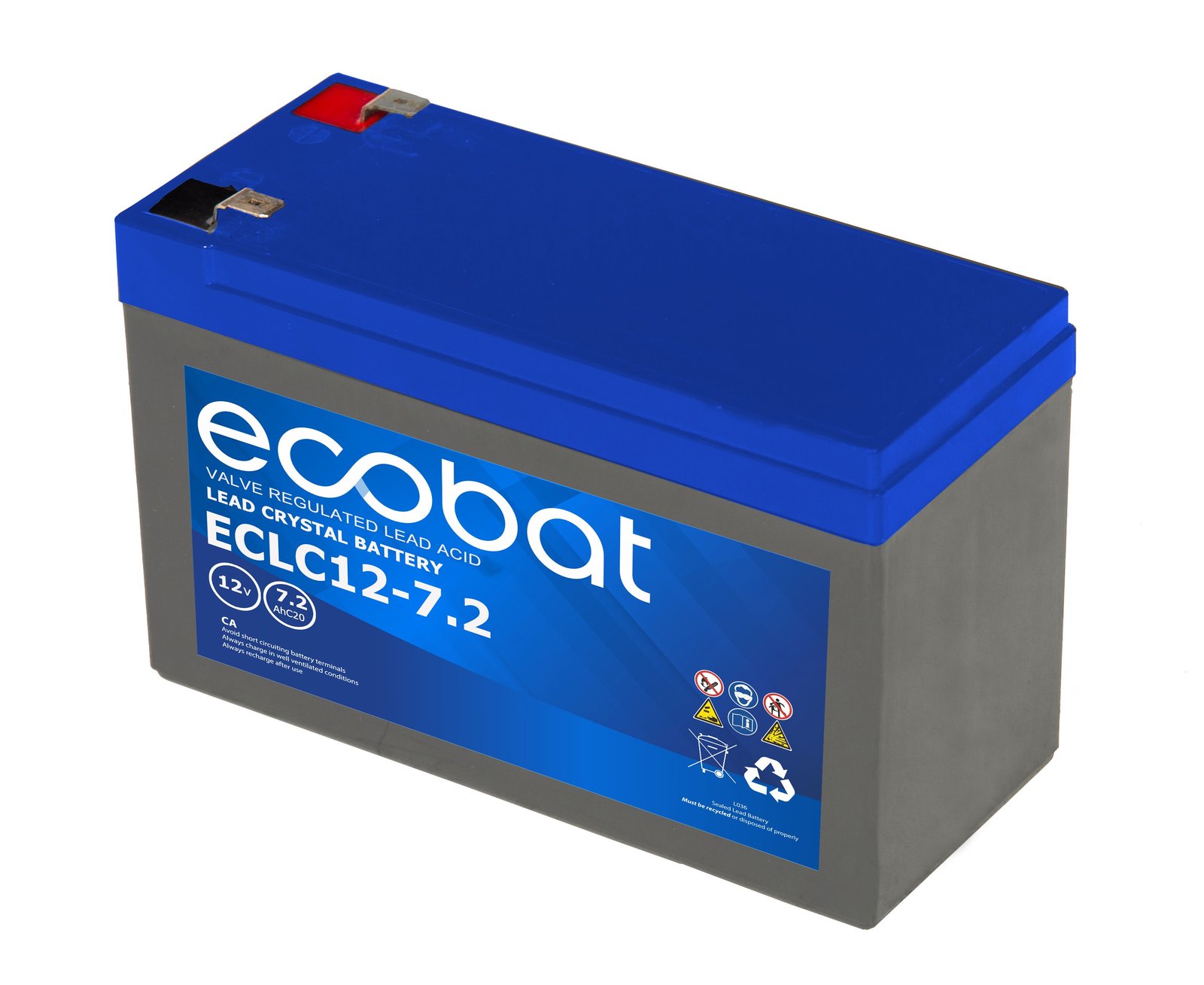 Ecobat AGM akkumulátor 12V – 7 Ah