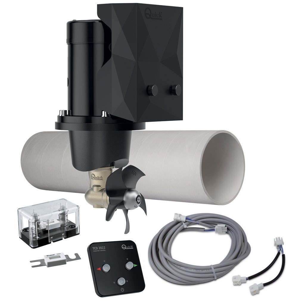 Quick BTQ orrsugár komplett készlet (12 V, 125 mm, 2,2 kW)