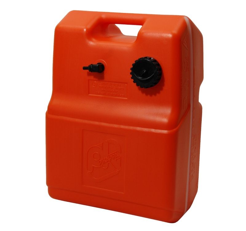 Műanyag hajó üzemanyag tank, 29 l – 29 l / 3 l tartalék / hordozható