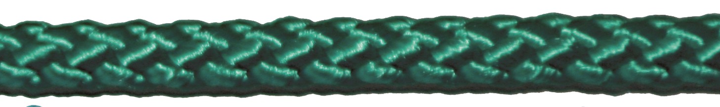 Polipropilén úszókötél (8-fonatú) – Zöld 5 mm 320daN