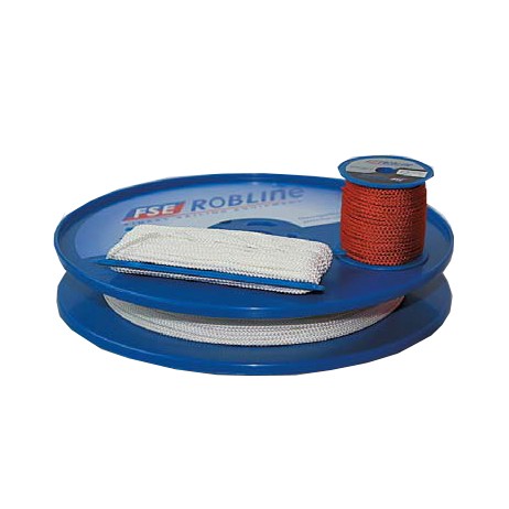 FSE poliészter univerzális kötél (8-fonatú) – 3mm piros (1db=200m) 180daN