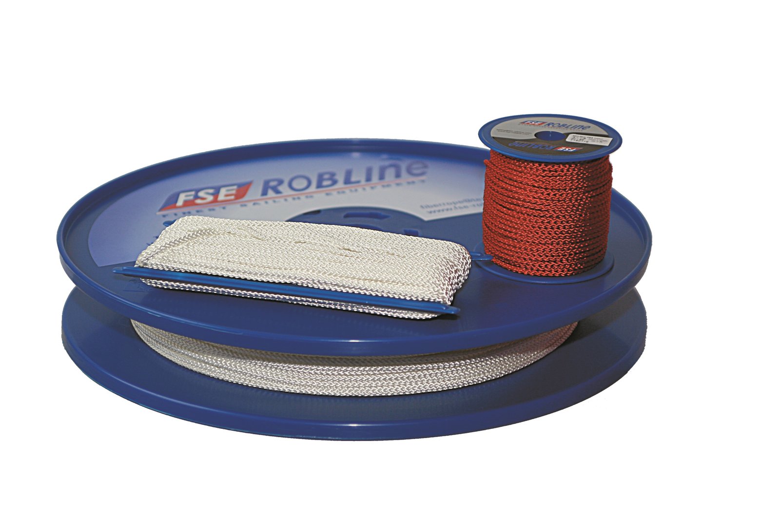 FSE poliészter univerzális kötél (8-fonatú) – 3mm piros (1db=200m) 180daN