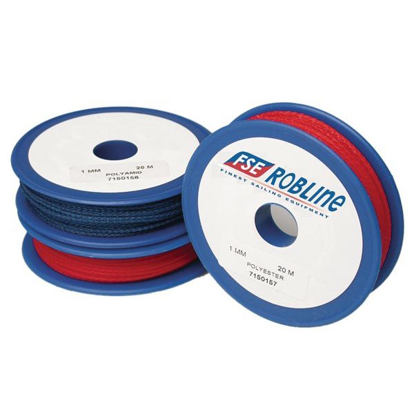 FSE Robline varró zsineg – 0,8 mm, 90 m, piros, viaszos poliészter