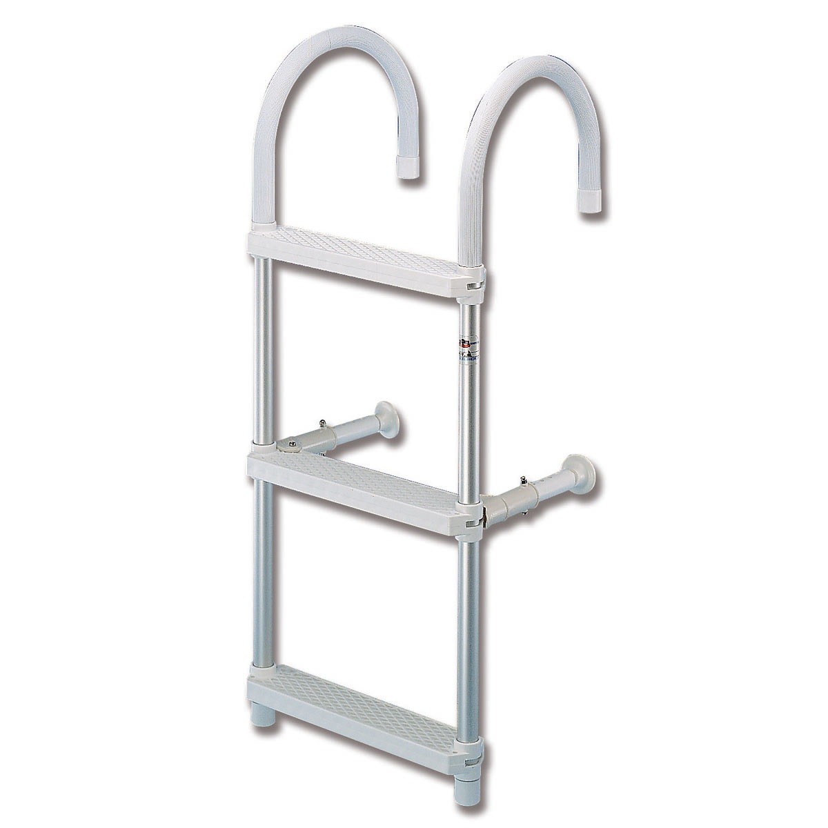 Gamma Alu fürdőlétra – 4fok hossz:116cm ív:26cm