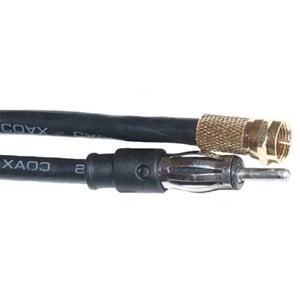 Rádiókábel Glomex V9148, Motorola- és F-csatlakozóval, 3,6 m