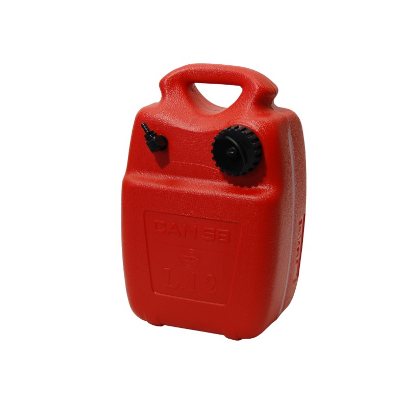 Hordozható műanyag üzemanyag tank, 12 l – 12 l / ELTEX / 41 × 26 × 19 cm