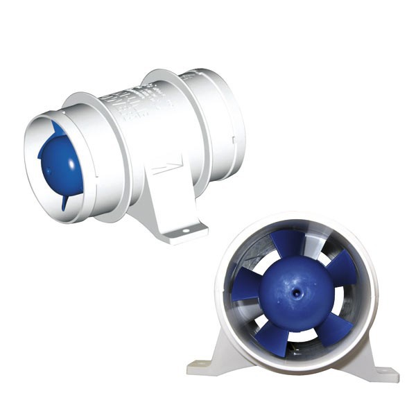 Rule In-Line szellőztető ventilátor 140-24v, 24 V, 3,8 m³/perc