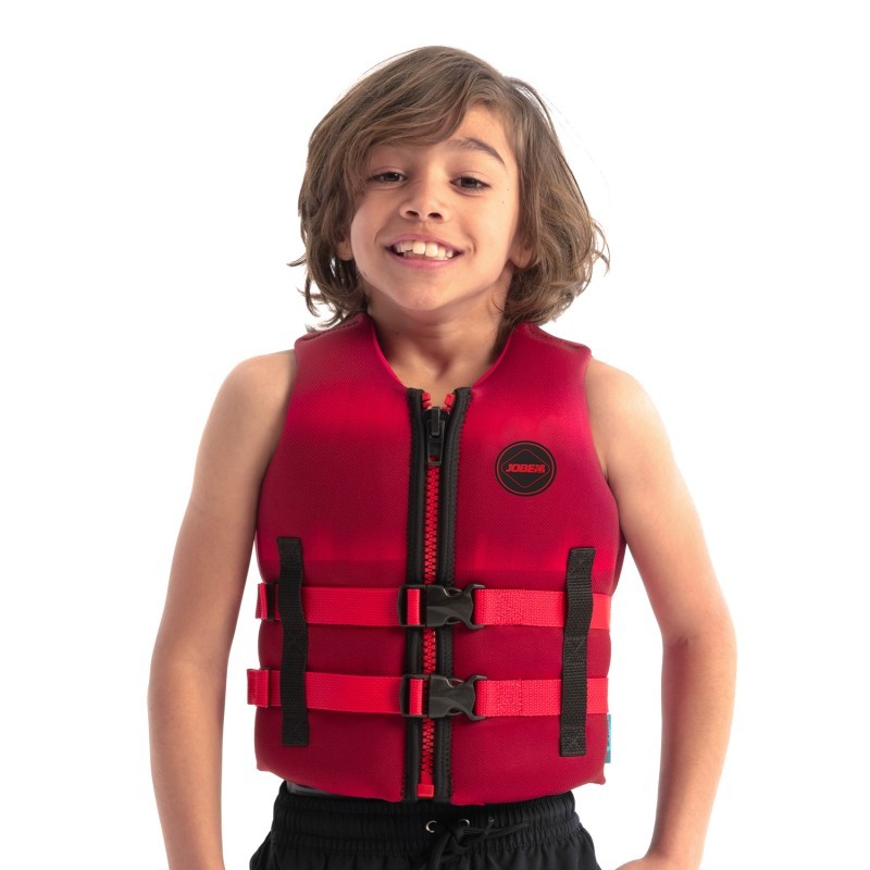 Jobe Neo Vest Youth gyerek mentőmellény piros – 3XL / gyerek / piros