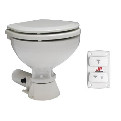 Johnson Pump AquaT Standard Electric fedélzeti WC, Comfort, 12 V – Comfort / 12 V / 495×366×380 mm