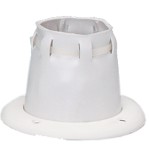 Ultraflex kábelátvezető motorvezeték védőcsőhöz, fehér – fehér / max. 54 mm