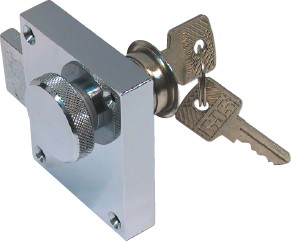 Kabinzár forgógombbal, krómozott sárgaréz 62 × 52 mm – 62 × 52 mm, furat 20 mm