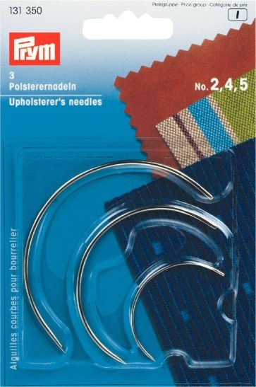 Kárpitos tűkészlet – 3db kerekített tű