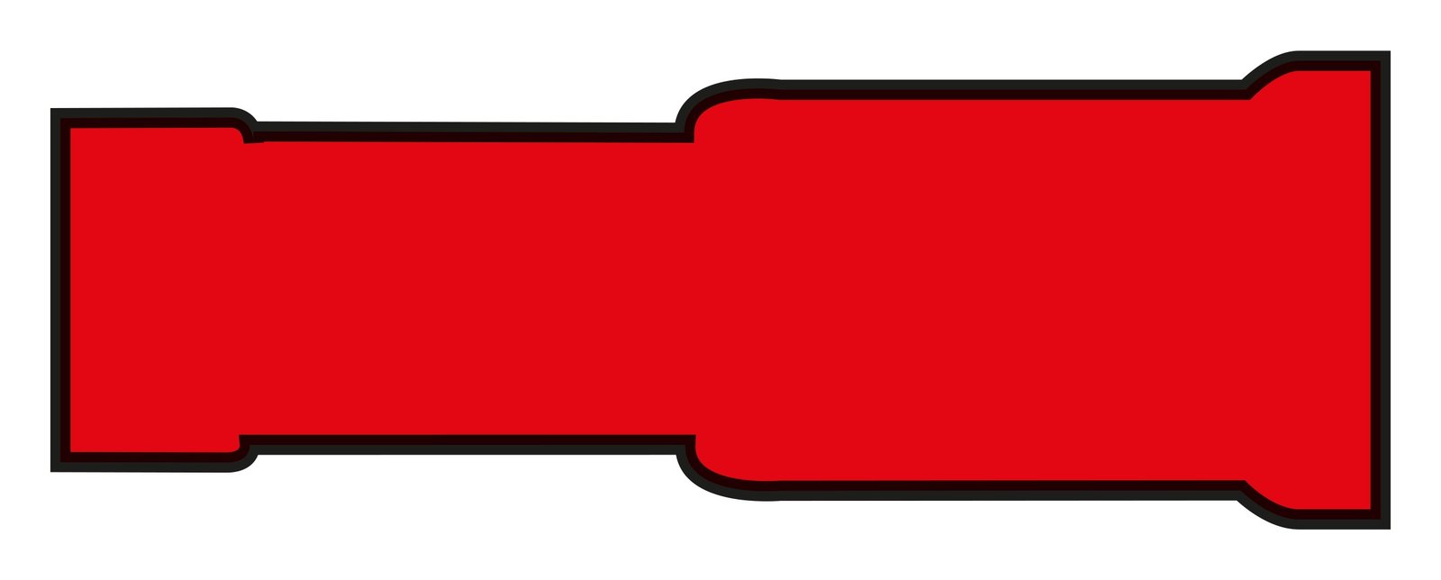 Előszigetelt körhüvely – 4,0 mm, piros (0,5–1,5 mm²)