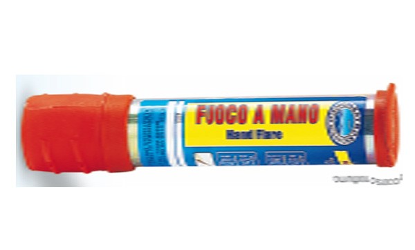Kézi jelző fáklya – Fehér