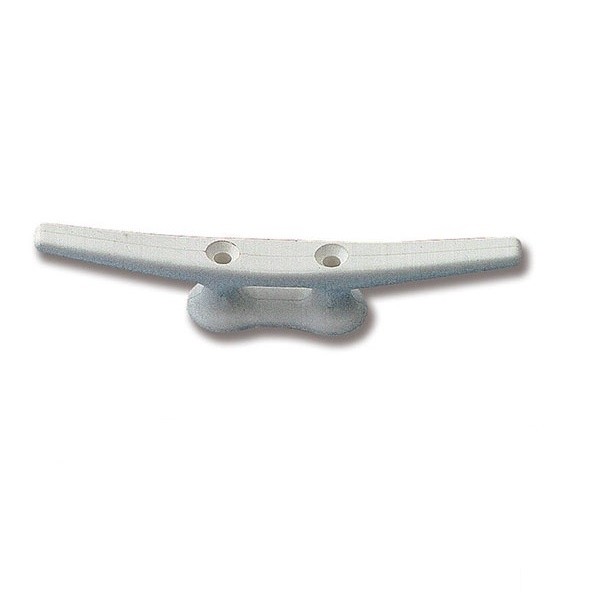 Fehér nylon kikötőbak, 165 mm – fehér / nylon / 165 mm / 2 furat